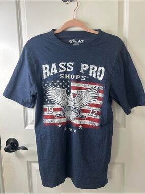 Bass Pro Shops Navy Graphic T-Shirt